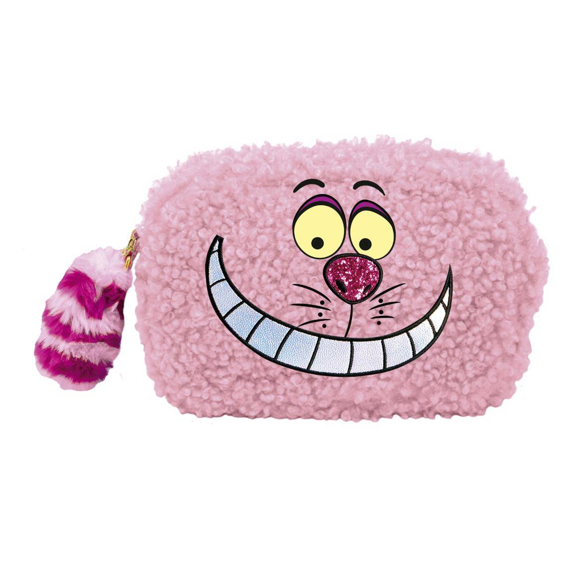 Alice in WonderlandÂ® Cheshire Cat Toilettaske Lyserød