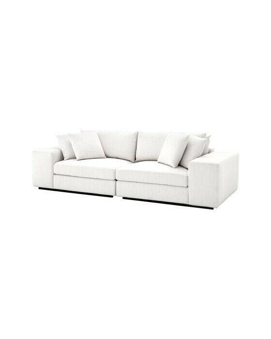 Eichholtz Soffa Vista Grande - Vit (A. 280 B. 120 C. 90 D. 57 E. 40 F. 60 cm A. 110.24)