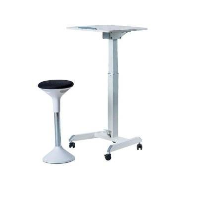 Komplett arbetsplats /höj & sänkbart skrivbord + stol