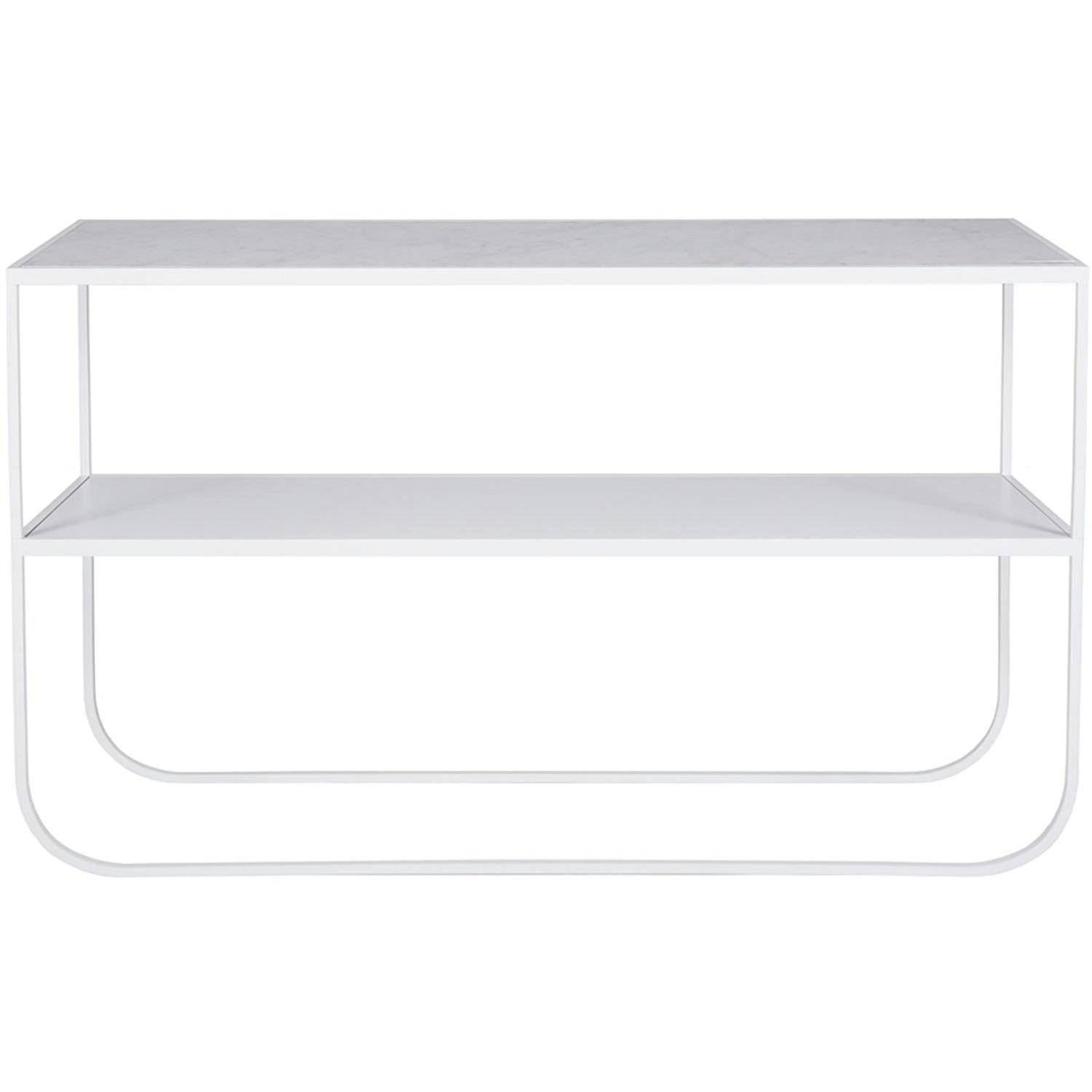 Asplund Tati Console 120 Sidobord Vit / - Sidobord & Avlastningsbord Carraramarmor Vit - TC12015CM