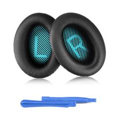 ELZO Ersatz Ohrpolster for Bose QC35 QC35 ii, Professionelle Ohrpolster Kopfhörer kompatibel mit Bose QuietComfort 35/35 ii / 25 /AE2i /AE2w /AE2 /QC15 /QC2 /SoundTrure/SoundLink