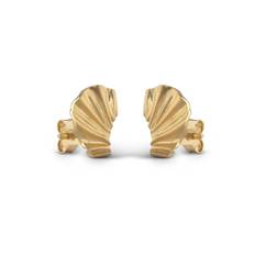 Enamel - Øreringe - Mini Wave - Gold