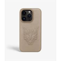 The Case Factory Cover iPhone 14 Pro Max Tiger Tan