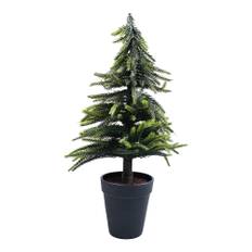 Kunstigt juletræ m/potte, 37 cm