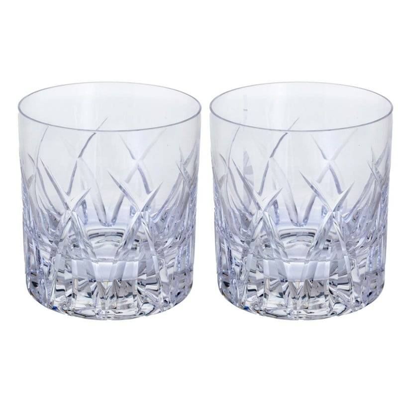 Swish Double Old Fashioned Whisky Glass, Set of 2