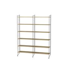 Living A Reol - Sort/Eg - String furniture