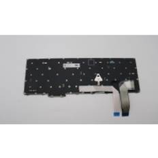 Primax - Notebooks udskiftningstastatur - med Trackpoint - belgisk - sort - for ThinkPad L15 Gen 3  P16s Gen 1  T16 Gen 1