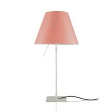 Luceplan - Costanza Bordlampe Alu/Edgy Pink