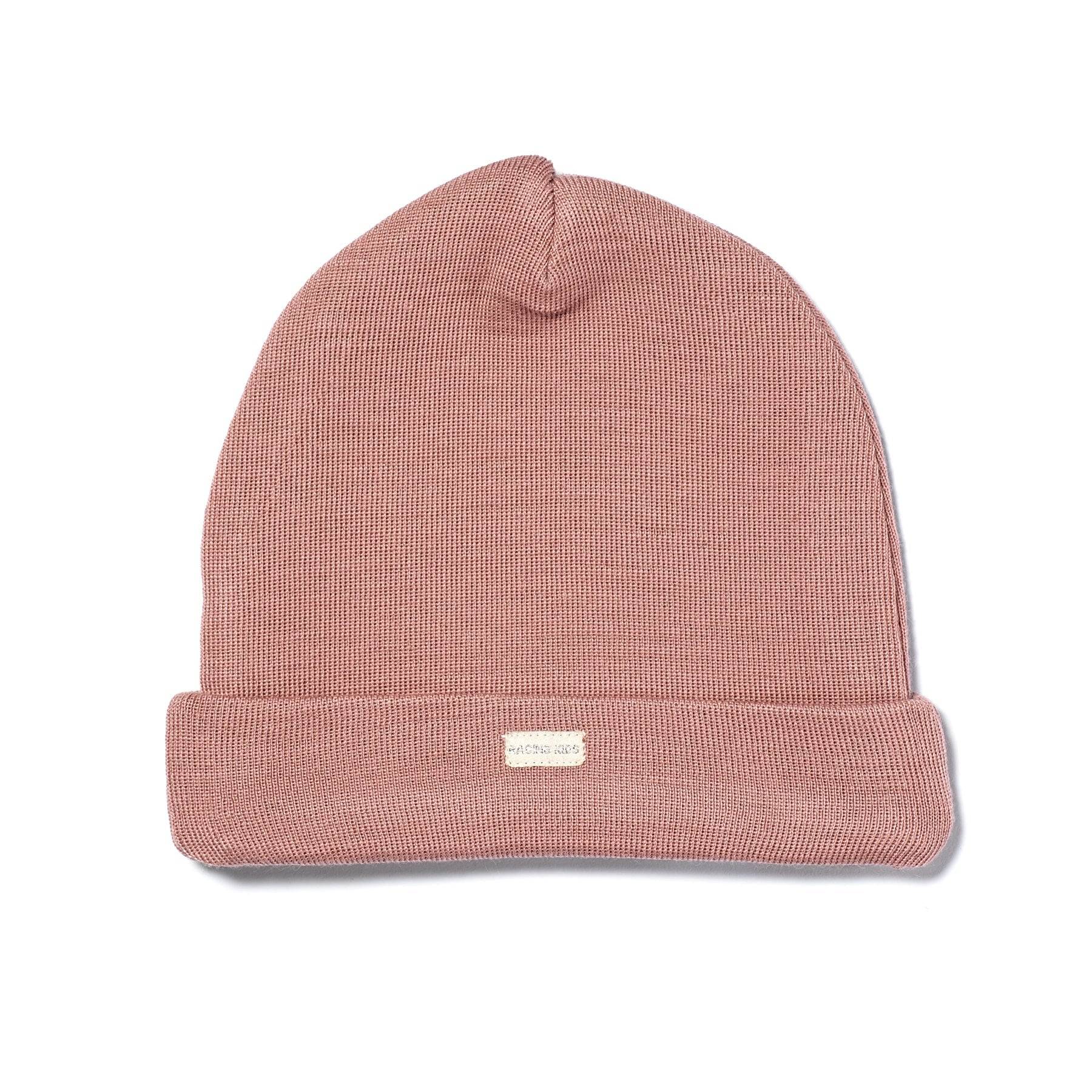 Wool Beanie 600005-81 - S (9-24 months) / Dusty Rose