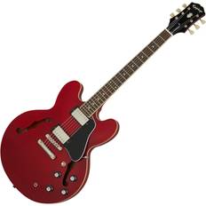 Epiphone ES-335 Cherry Halvakustisk guitar (Kun pakket ud)