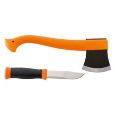 Morakniv OUTDOOR KIT, Beil u. Gürtelmesser, rostfreier Stahl Beil beschichtet, Messer mit Kunststoff