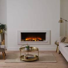 Holbury 1600 - Hvid Marmor Elpejs Kamin
