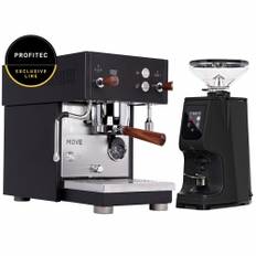 Profitec MOVE Espressomaskine - Exclusive Line Inkl. Eureka Atom Touch 65 Mat Sort kværn