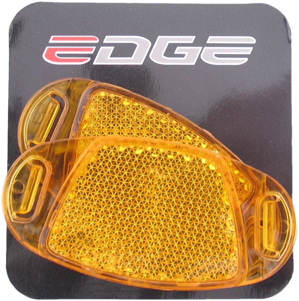 Edge reflekser til cykel eger - orange (2x)