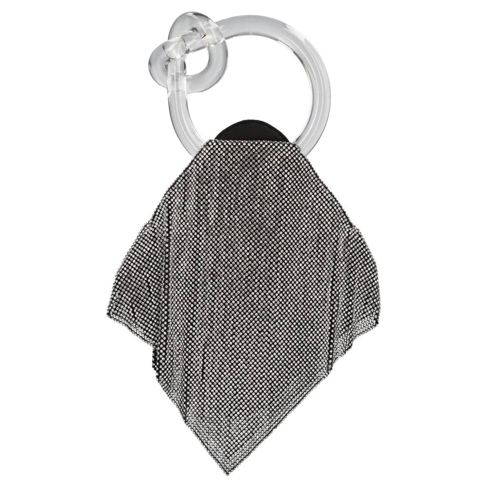 Benedetta Bruzziches Little Casper Clutch - Tasker - Dame - Grå - ONE SIZE - Satin