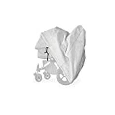 softgarage buggy softcush ljusgrå skydd för barnvagn Britax Römer B-Motion 4 Plus regnskydd regnskydd