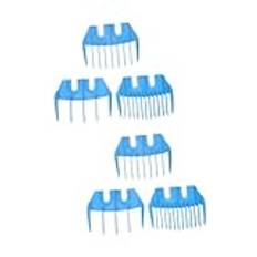 POPETPOP 2 Set Elektriska Ullsaxar Skyddande Trimmerstyrning Skyddande Saxstyrning Lammklippningsguide Saxtillbehör Plastklippstyrning Lammtrimmerstyrning Trimningssax 3st*2