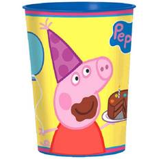 Mugg Greta Gris / Peppa Pig - hårdplast 4,5 dl