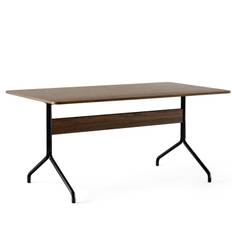 &Tradition Pavilion Av18 Matbord 160x90 Cm Valnöt/svart - Matbord & Barbord Fanér Valnöt - 132991A280A089
