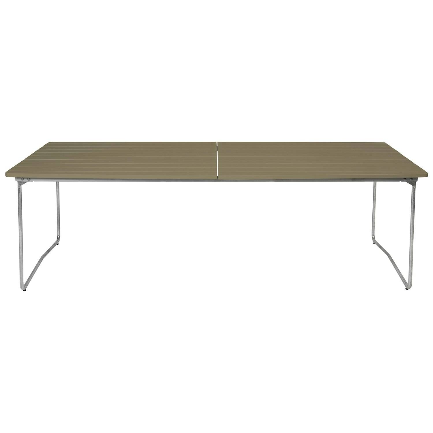 Grythyttan Stålmöbler - B31 Bord 92x230 Cm / Varmförzinkat Stål - Ljusgrön