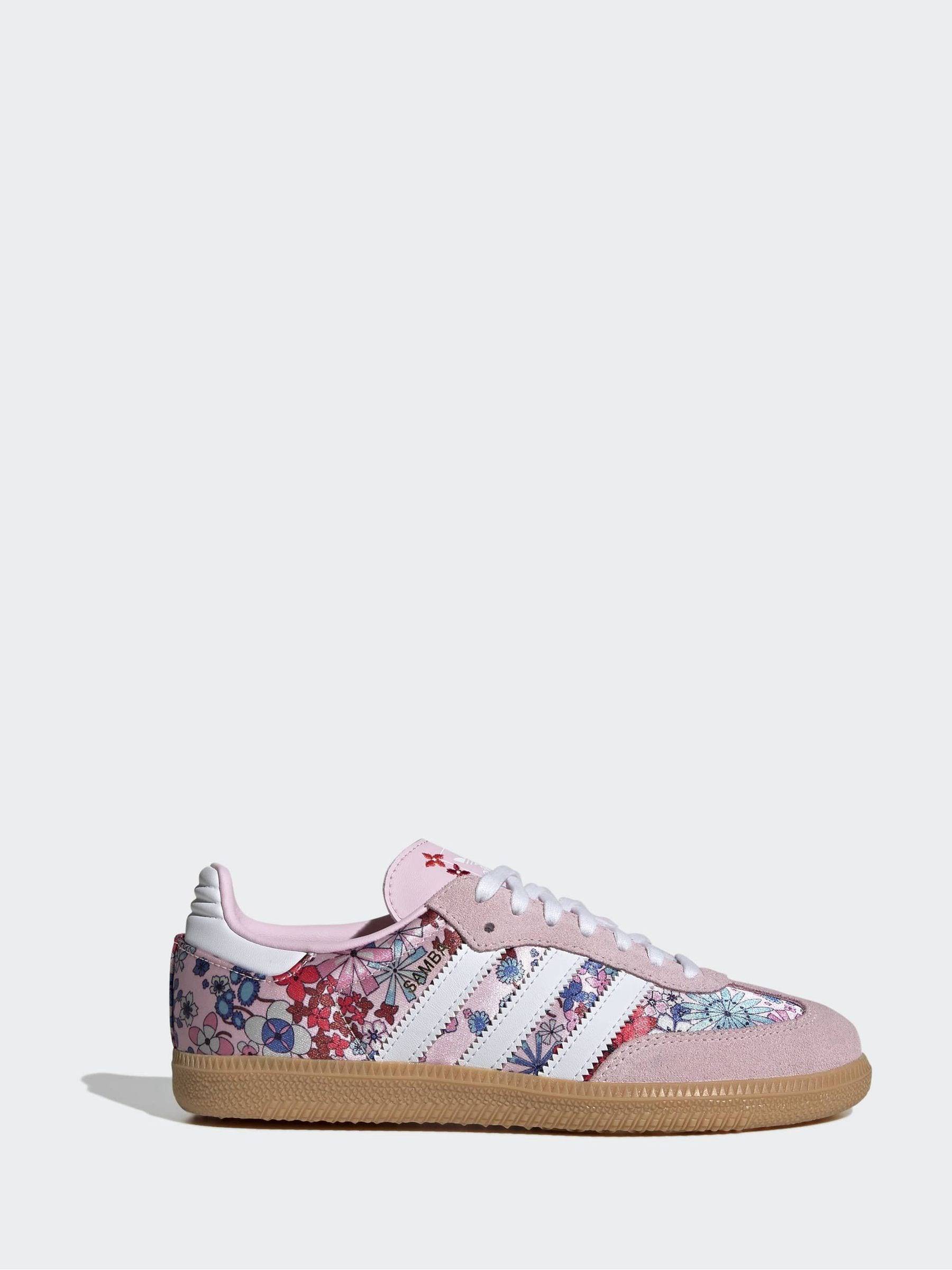 adidas originals adidas Originals Lilac/Pink Samba OG x Liberty London Junior Trainers