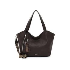 Tamaris bags - Carissa - Mörkbrun cityshopper i skinnimitation - Brown