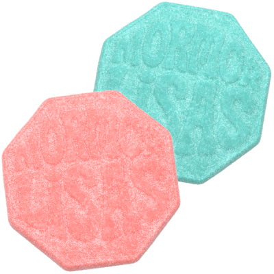 Badge Sour Fizzy (Vikt: 100g)