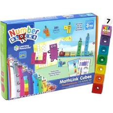 arning Resources LSP0949-UK MathLink Cubes Numberblocks 1-10 Aktivitetsset, Tidig Matematikinlärning, Bygg, Lär & Lek i Klassrummet & Hemma.