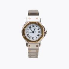 CARTIER Santos Octagon Watch - Multicolour
