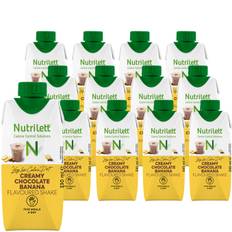 Nutrilett Måltidsersättning Creamy Chocolate Banana Shake 12-pack