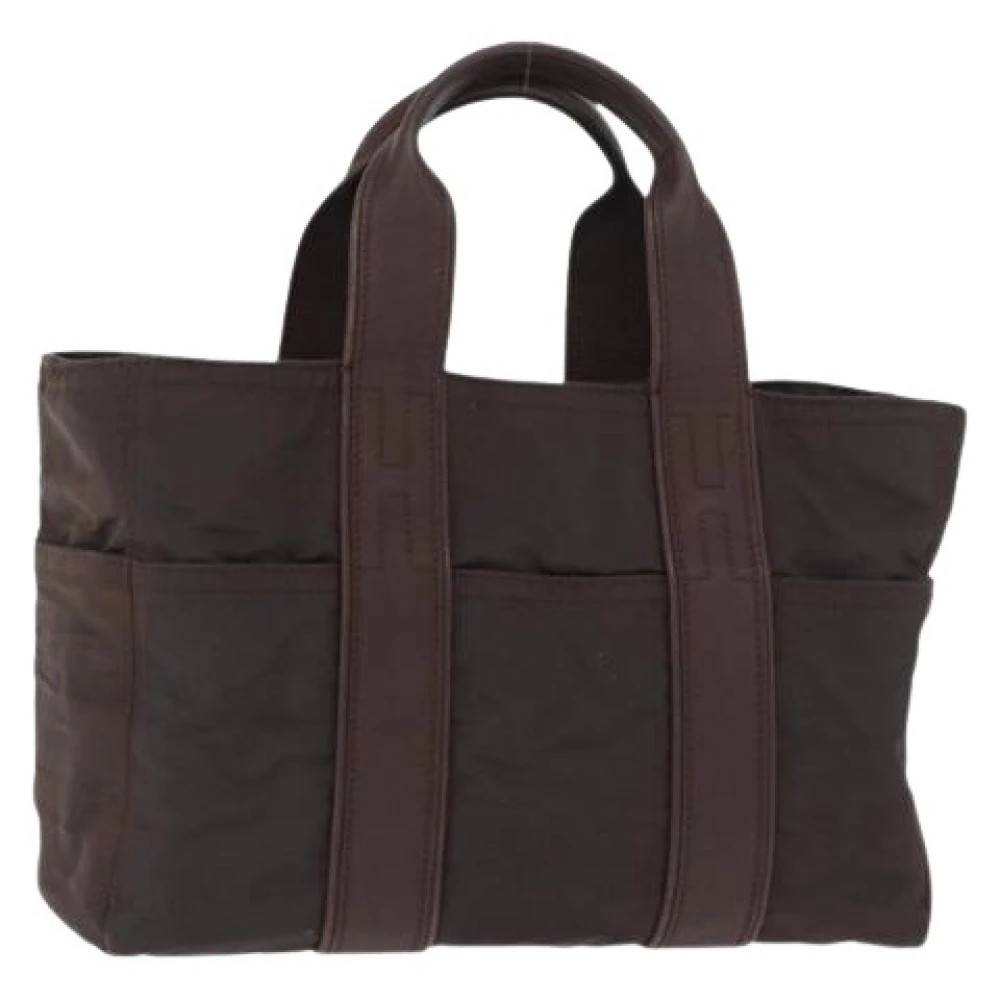 Hermès Vintage - Pre-owned Vintage Nylon Tote Bag Vintage - Dam - ONE Size - Nylon