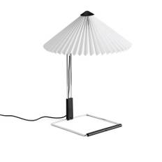 HAY - Matin Table Lamp Mirror base 300, White - Bordslampor