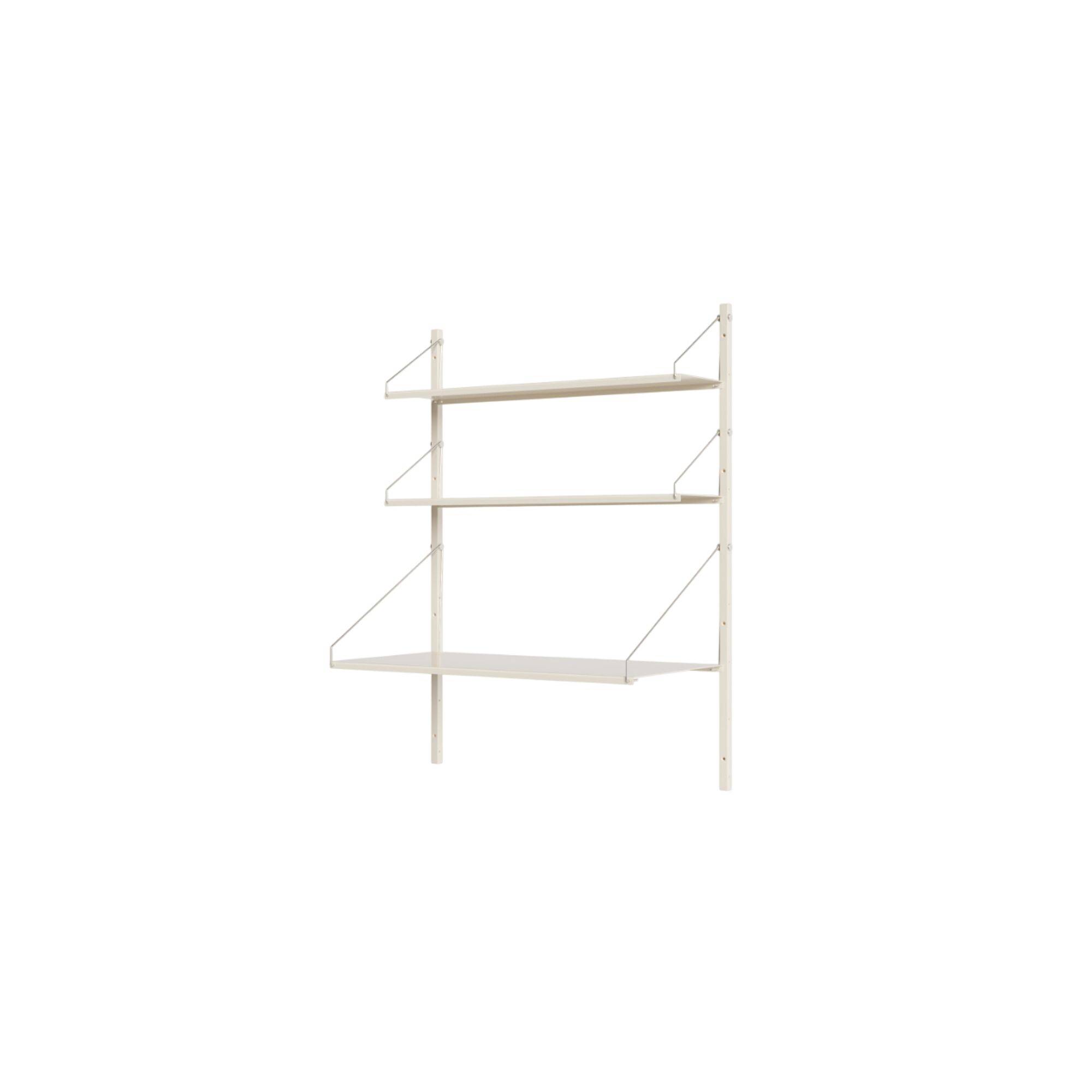 Shelf Library Desk Section Hylde 108,4x80 Varm Hvid.