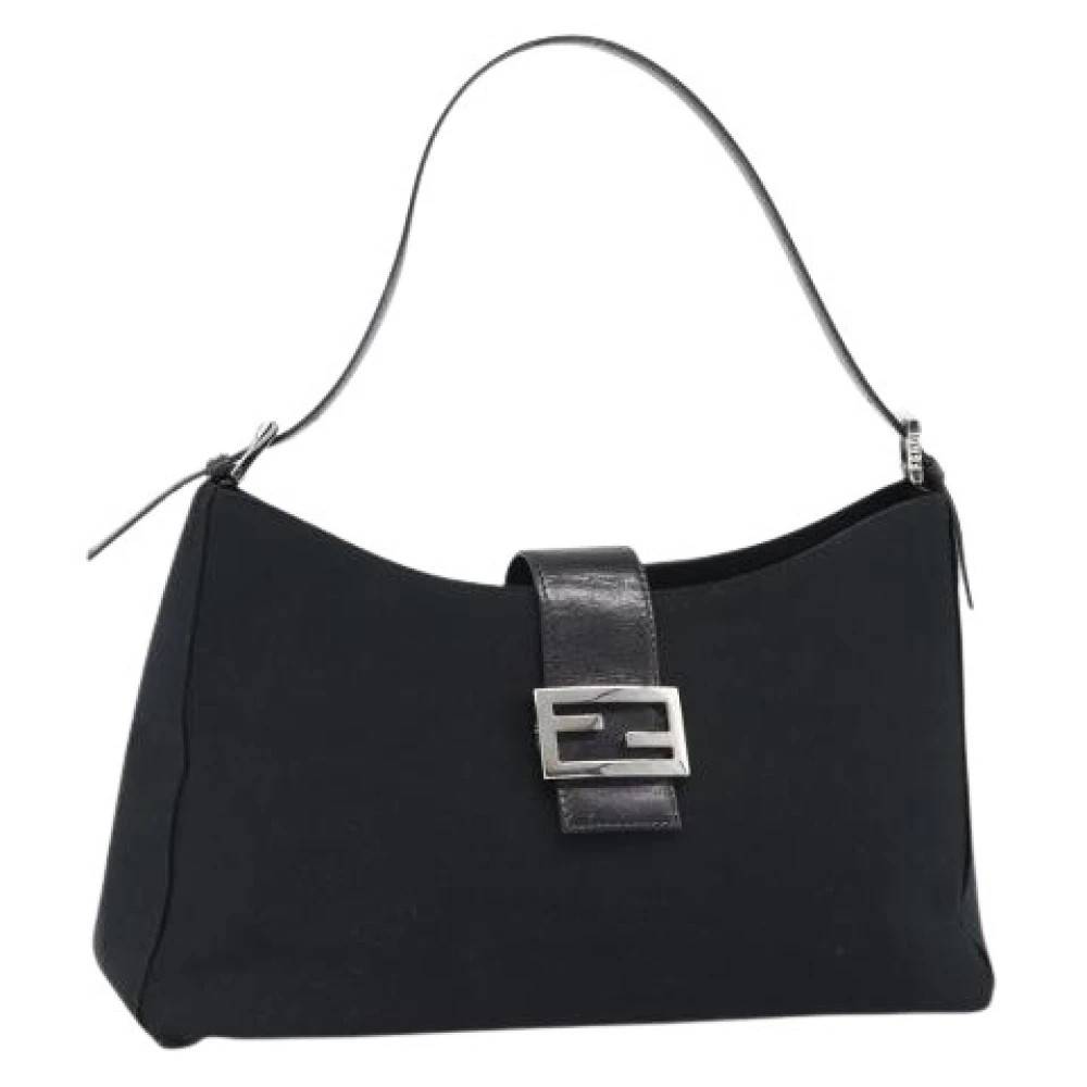 Fendi Vintage - Pre-owned Vintage Axelremsväska Vintage - Dam - ONE Size - Bomull