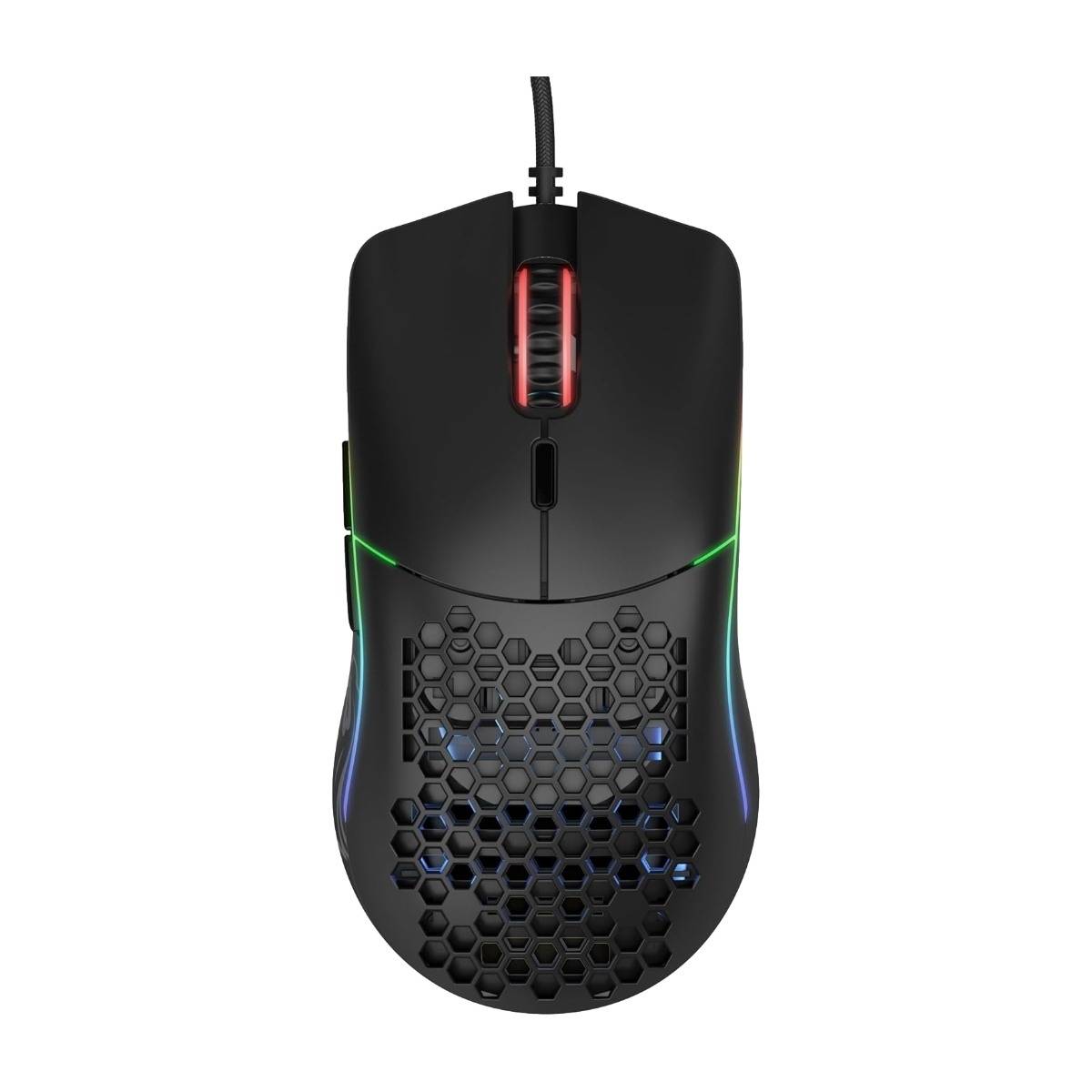 Glorious Model O gaming mus, sort.