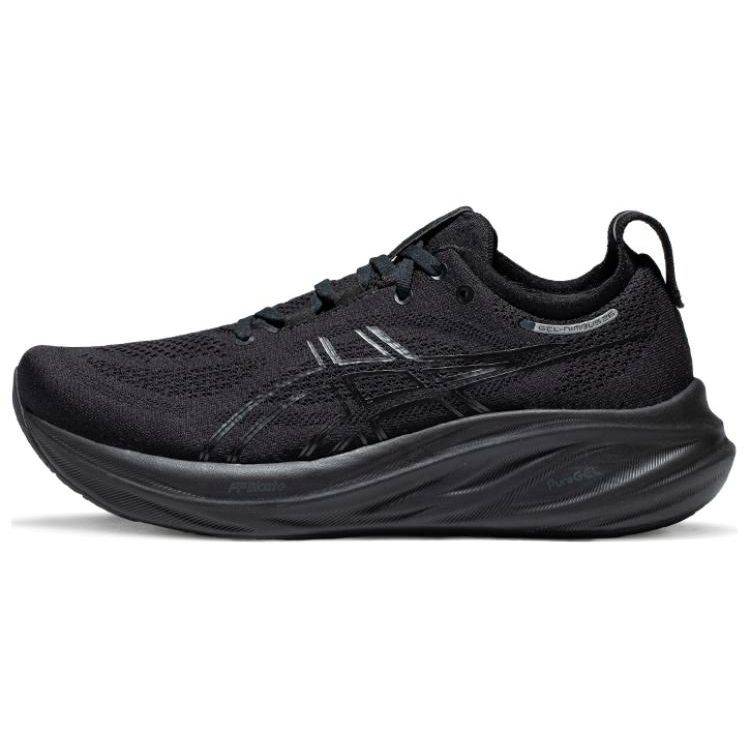 ASICS Gel Nimbus 26 Wide Triple Black Herr Sneakers 1011B795-002 cm black