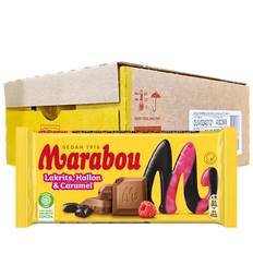 Marabou Lakrits Hallon Caramel 185g x17