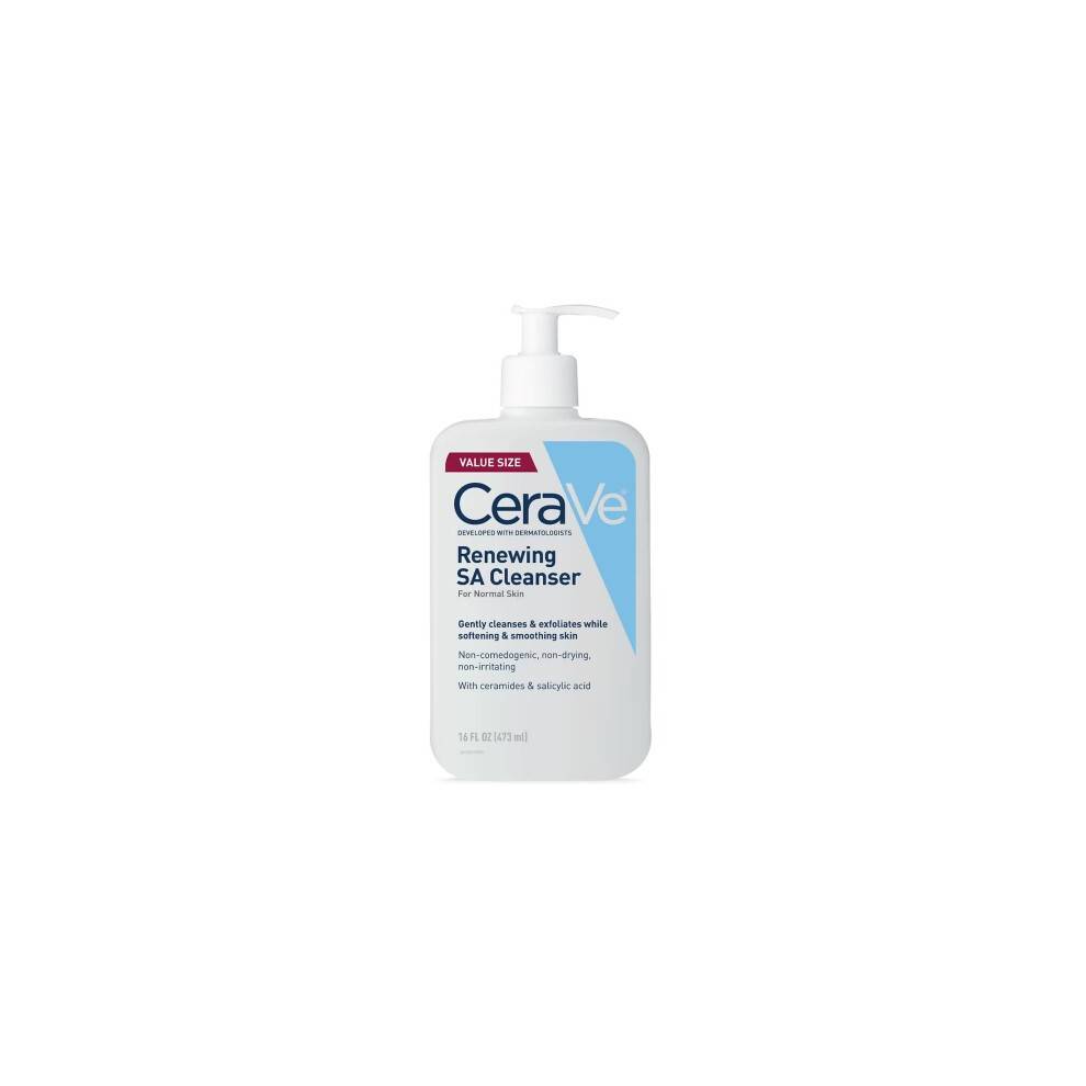 CeraVe Renewing SA Cleanser til normal hud - 16 oz (473 ml) - Ny