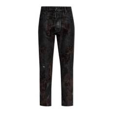 Dsquared2, Jeans , Herr, M, Bomull, Vaxade jeans med velour Cool Guy
