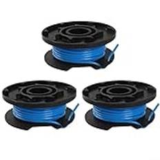 QOXEZY 3pcs Strimmer Coil and Line for + 18V OLT1832 P2000 P2001 P2002 Grass Trimmer Brush Cutter, Automatic Food Coils Replacement Trimmer Refills