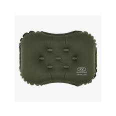 Highlander Nap Pak Camping Air Pillow, Olive 42x28cm