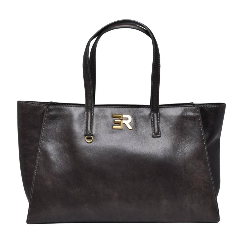 Ermanno Scervino Angelica Shopper - Tasker - Dame - Brun - ONE SIZE - Uld