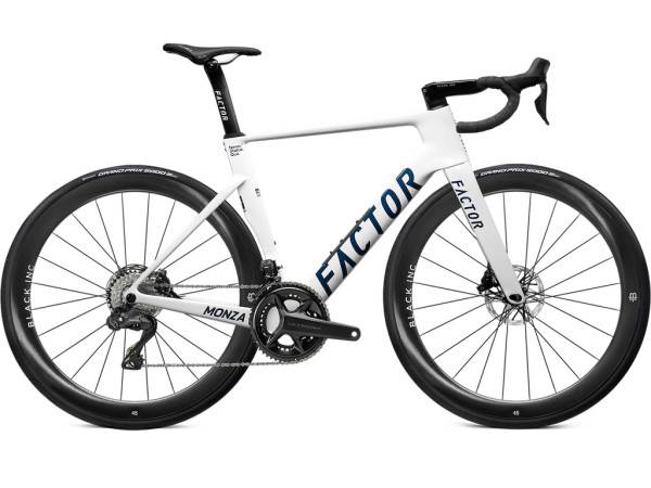Factor Monza komplet Ultegra Pearl White - Cykelstørrelse 58 cm