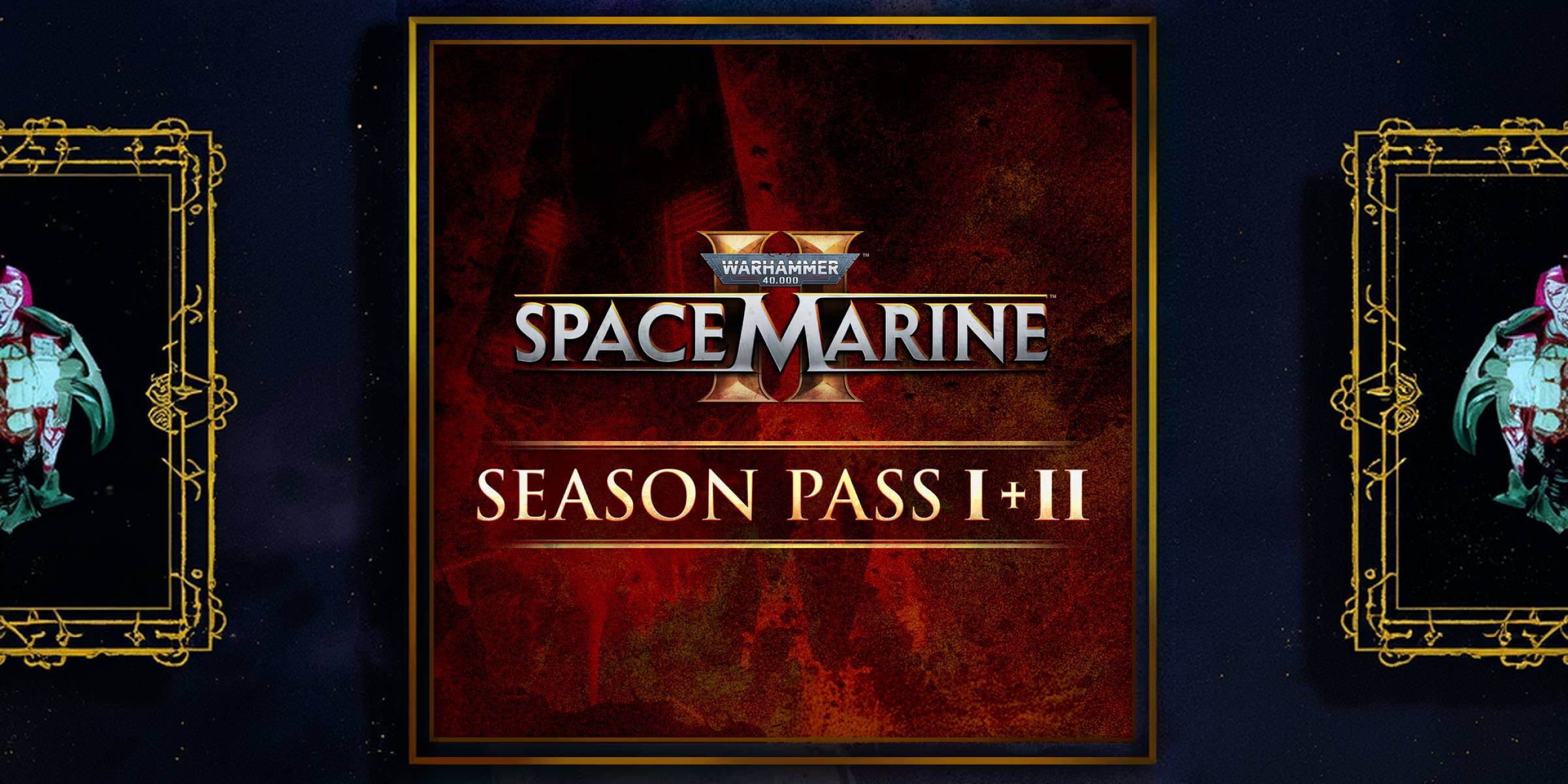 Warhammer 40000 Space Marine 2 Season Pass 1 plus 2 (PC) - Standard
