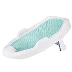 Babybadare andningsbar babystol 0-24 månader med dräneringshål spädbarn badkar dagligen bärbar baby bad-resistent hopfällbar babybadkar för nyfödda gröna babybadkar för nyfödda gröna babybadkar för