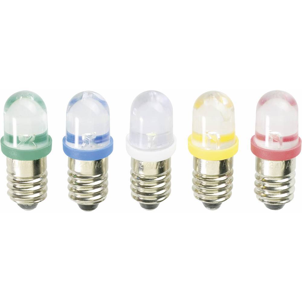 Barthelme 59102412 LED-signallampe Gul E10 24 V/DC, 24 V/AC 0.1 lm