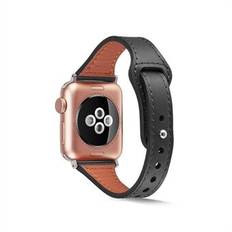 Äkta läderklocka Byt rem till Apple Watch Series 6/5/4 / SE 44mm, Series 3/2/1 42mm