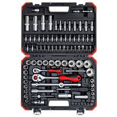 Topnøglesæt 1/4+1/2" 94 Dele Gedore Red