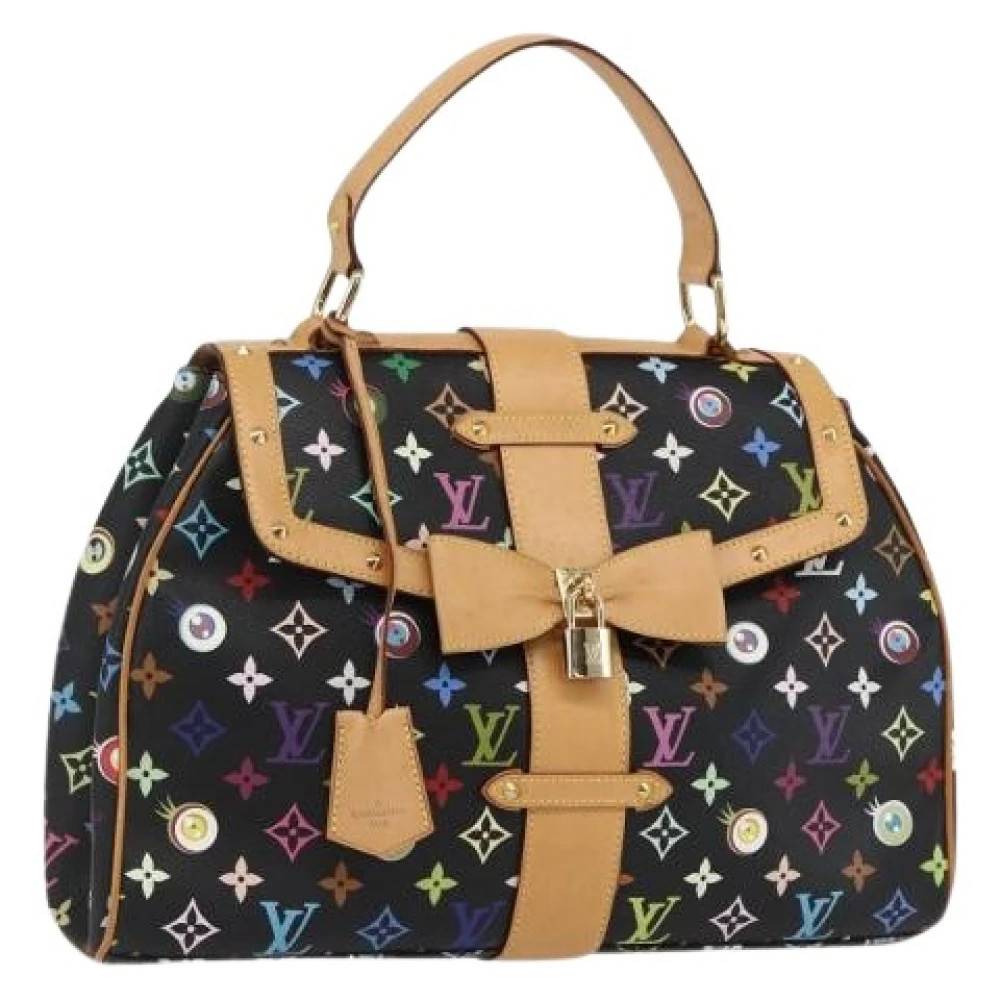 Louis Vuitton Vintage Pre-owned Håndtaske - Vintage - Dame - Flerfarvet - ONE SIZE - Læder
