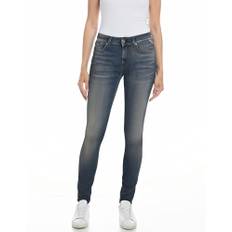 Replay Dam skinny fit jeans New Luz Hyperflex, 009 medium blå, 27W x 30L